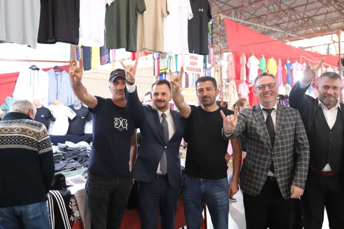 Milliyetçi Hareket Partisi Sakarya Milletvekili Adayı Hüseyin Ekşi Hendek’te muhteşem karşılandı