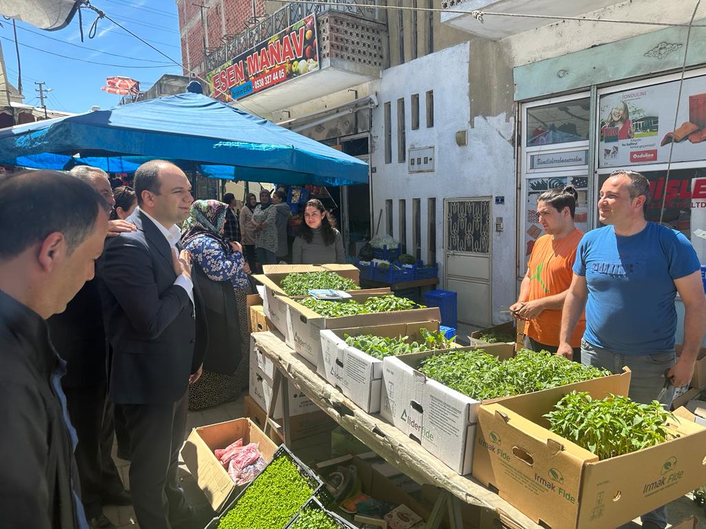 Zonguldak milletvekili adayı Şanlıoğlu, kentte kapsamlı ziyaret gerçekleştirdi