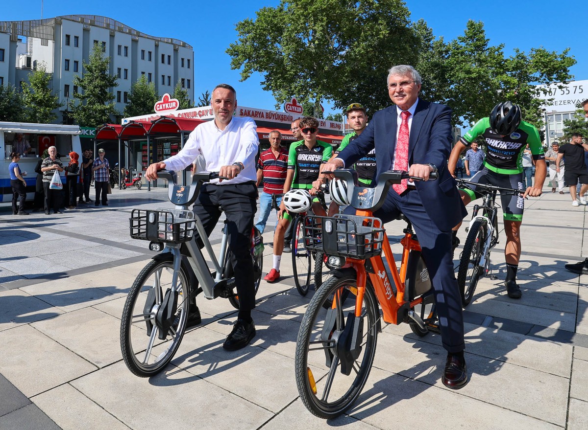 Tripy Elektrikli (Ebike) Bisikletler Sakarya'da Hizmete Girdi