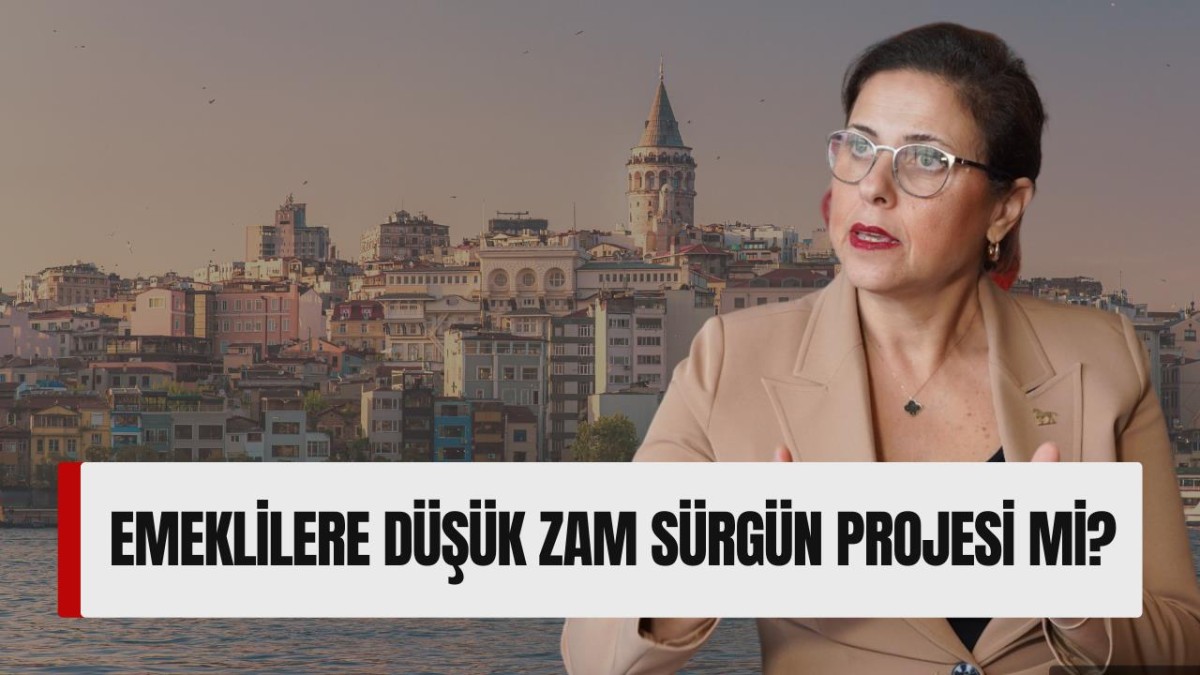 DP’Lİ İLAY AKSOY; EMEKLİLERE DÜŞÜK ZAM SÜRGÜN PROJESİ Mİ?