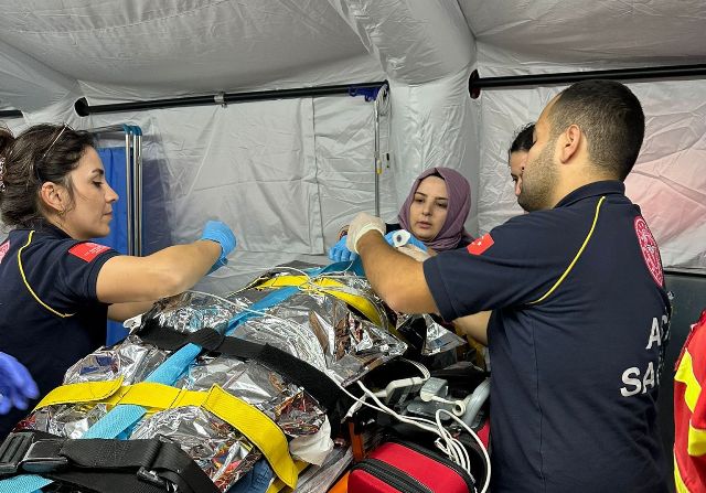 Sakarya 112 Acil Sağlık Hizmetleri uluslararası tatbikatta yerini aldı