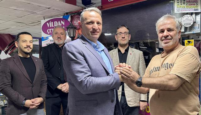 Başkan Aytaç Çakıroğlu'ndan  Sabahattin Birinci'ye nezaket ziyareti