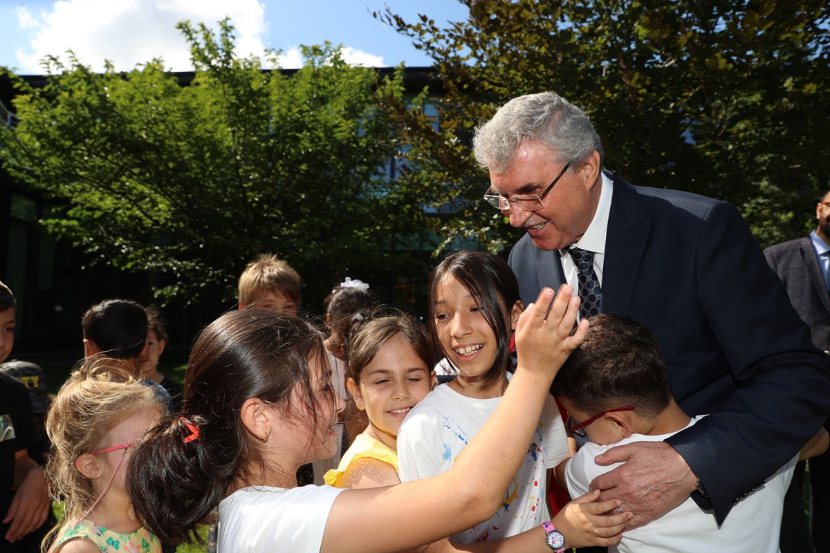 Başkan Ekrem Yüce, ‘Çocuk gülerse dünya güler’ sözleriyle müjdelemişti;