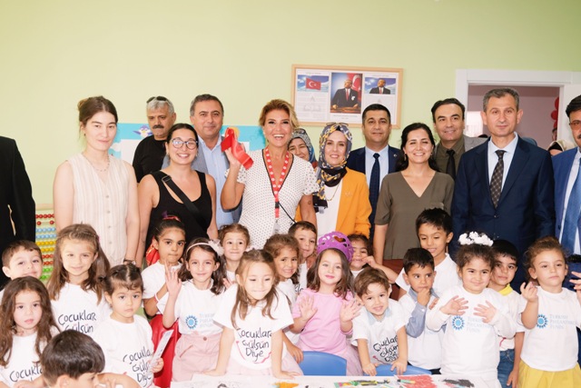 GÜLBEN ERGEN ÇOCUKLAR GÜLSÜN DİYE DERNEĞİ’NİN 46. ANAOKULU, KİLİS’TE AÇILDI.