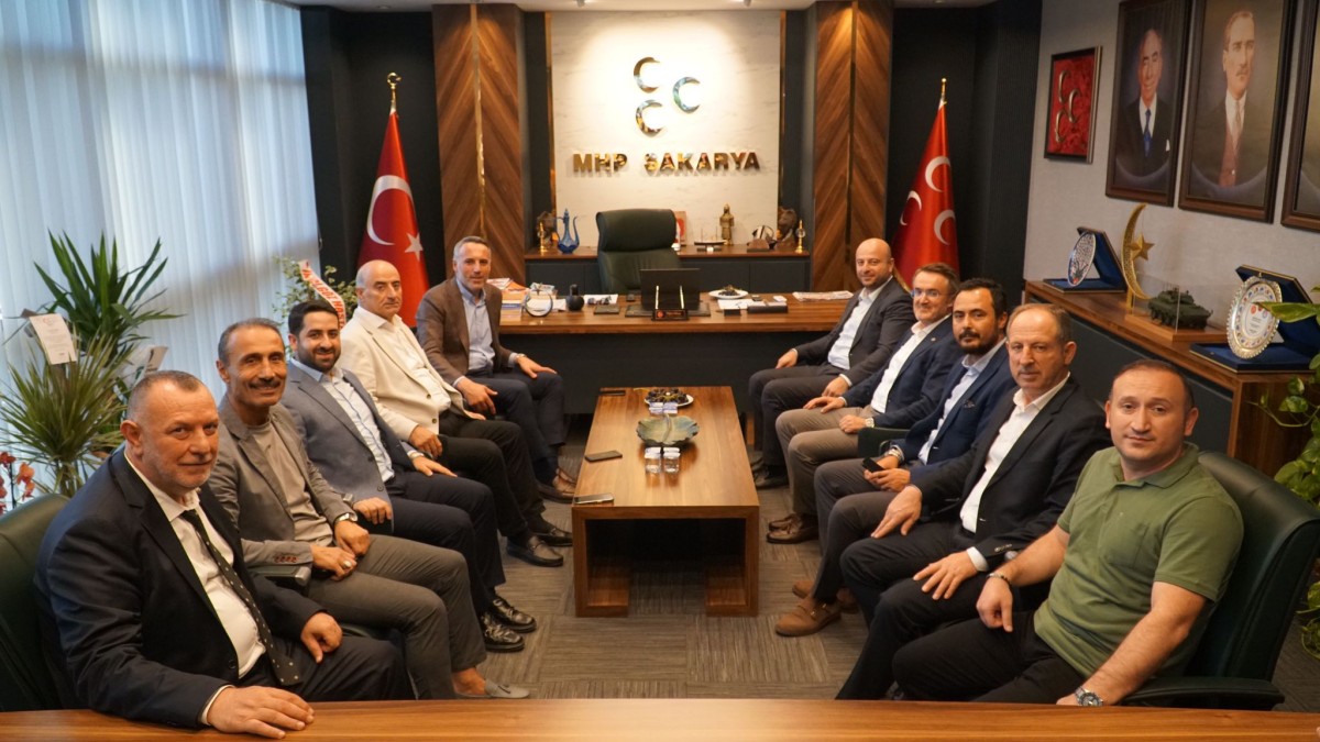 Ak Parti Sakarya İl Başkanı Yunus Tever’den, MHP İl Başkanlığına Ziyaret