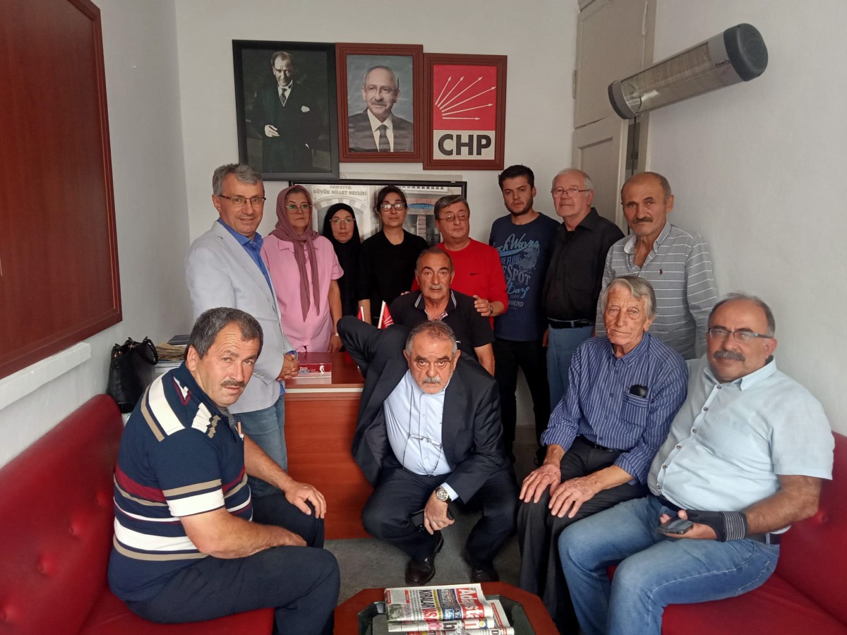 CHP Sakarya İl Başkan Adayı; Ergün Özkan Taraklı İlçe Teşkilatını Ziyaret Etti