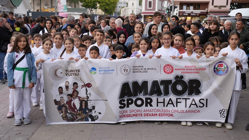 SAKARYA'DA AMATÖR SPOR HAFTASI BAŞLADI