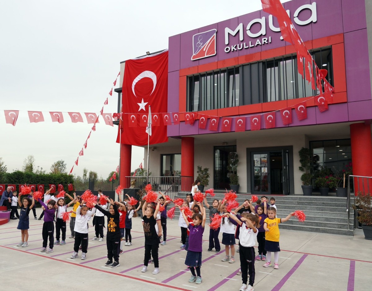Maya Okulları'ndan coşkulu '29 Ekim' Kutlaması