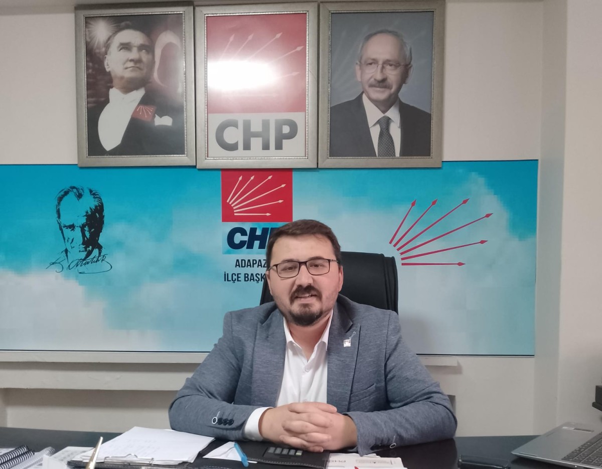 CHP Adapazarı İlçe Başkanı Sabri Anıl Özkan Adapazarlı'nın canı tehlikede !