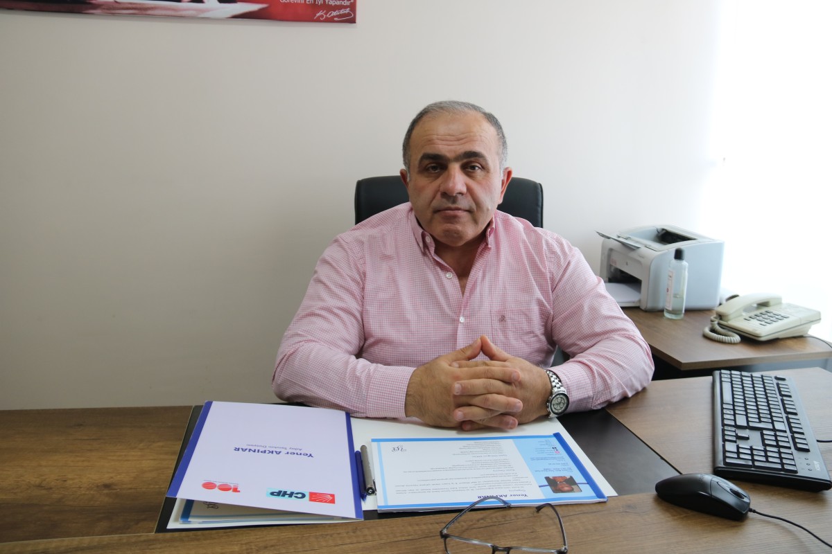 CHP'Lİ  ADAY ADAYI YENER AKPINAR: 12 BİN KİŞİYE İSTİHDAM SAĞLAYACAĞIZ