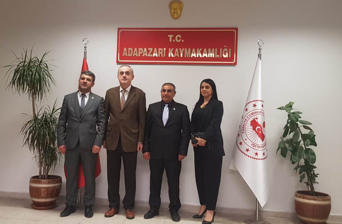 Devlet Partisi Sakarya İl Yönetim Kurulu'dan Adapazarı Kaymakamı Dr.Oktay Kaya'ya ziyaret