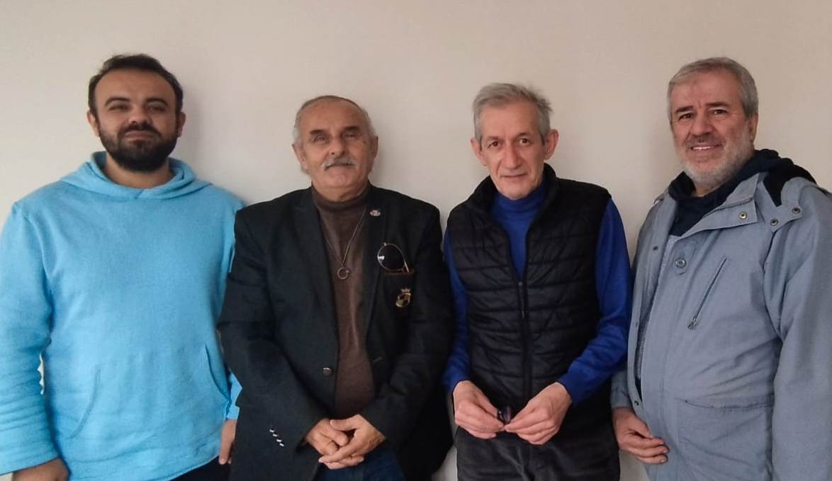 Gazeteci Muhittin Güven Sabahattin Birinci ile  Bizim Sakarya Gazetesini Ziyaret Ettiler