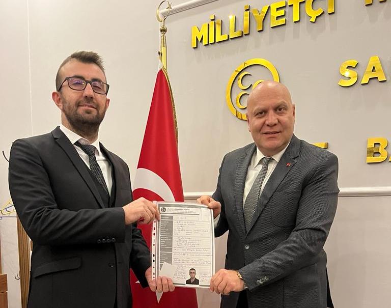 MHP'li Alperen Durmaz Meclis üyesi adaylığına başvurdu