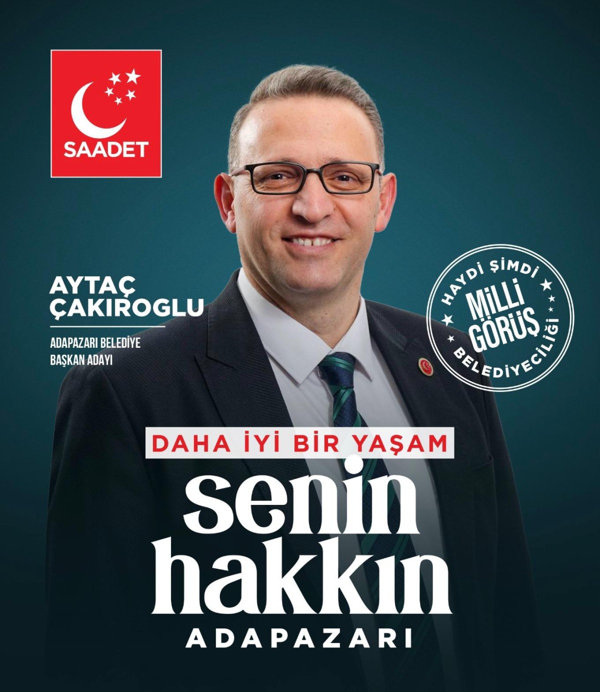 Saadet Partisi Adapazarı Belediye Başkan Adayını Duyurdu..!