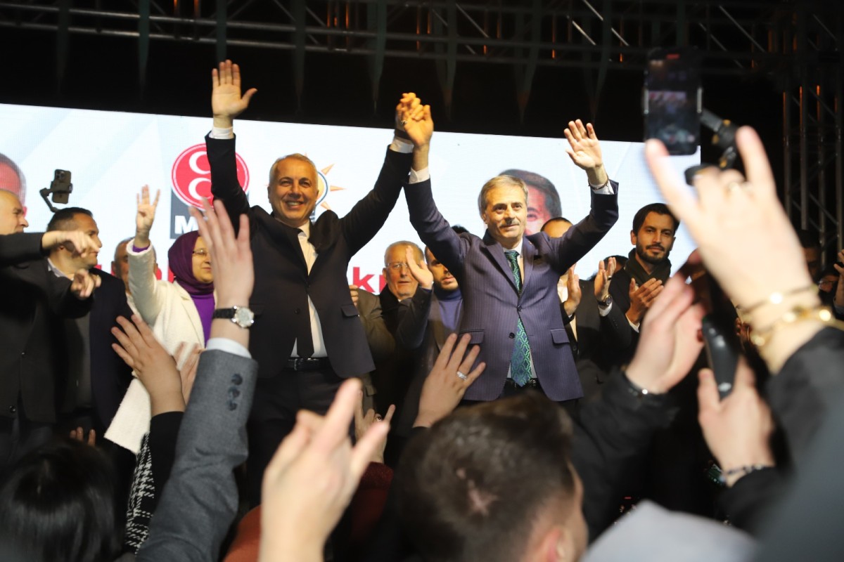 HENDEK’TE CUMHUR İTTİFAKI COŞKUSU