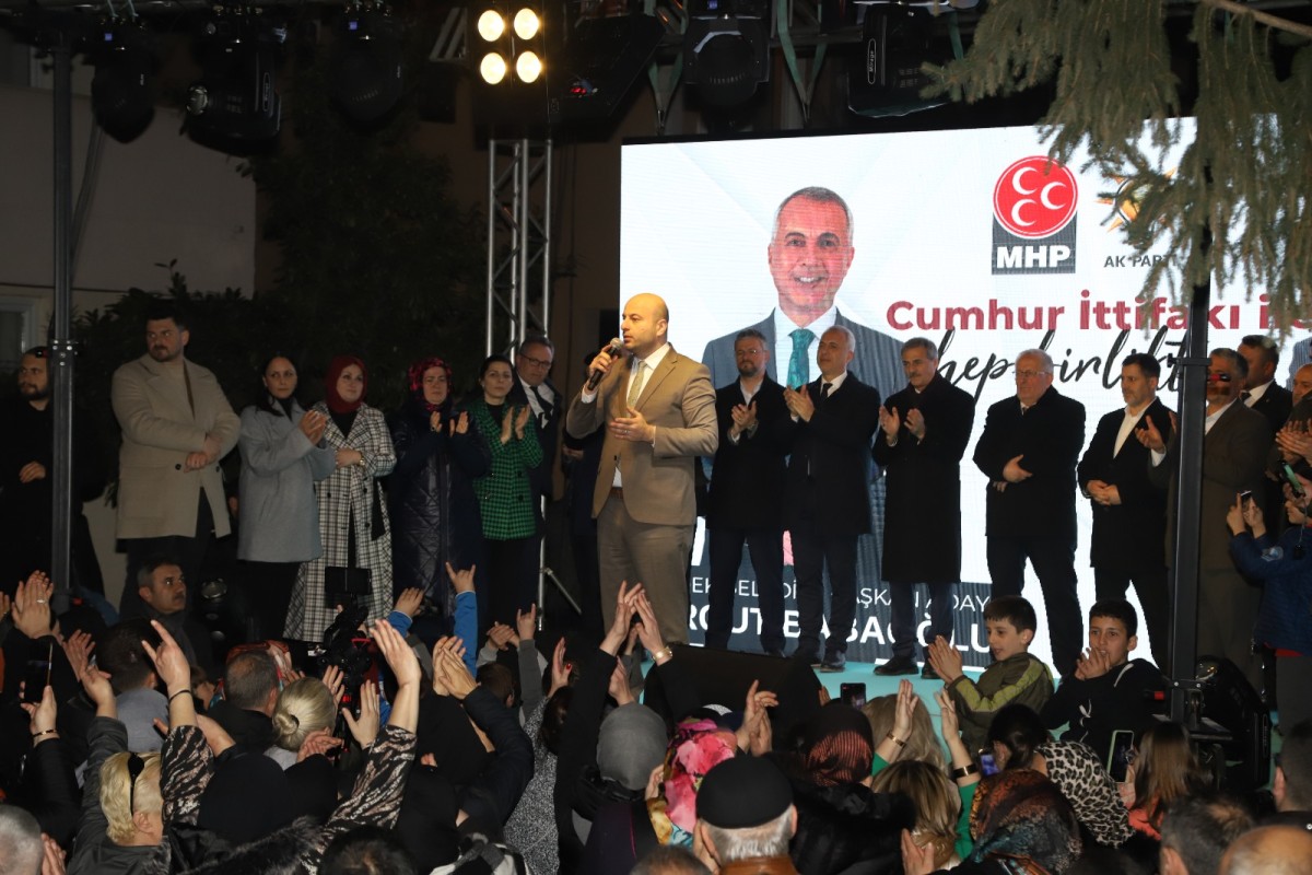 MHP İL BAŞKANI ALKAŞ’TAN, AK PARTİ İLÇE TEŞKİLATINA ÖVGÜ