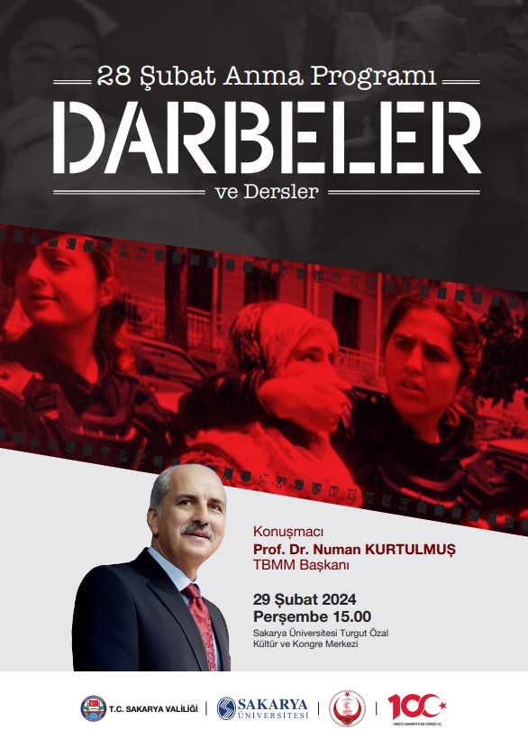 TBMM Başkanı Numan Kurtulmuş Bu Gün Sakarya'ya geliyor