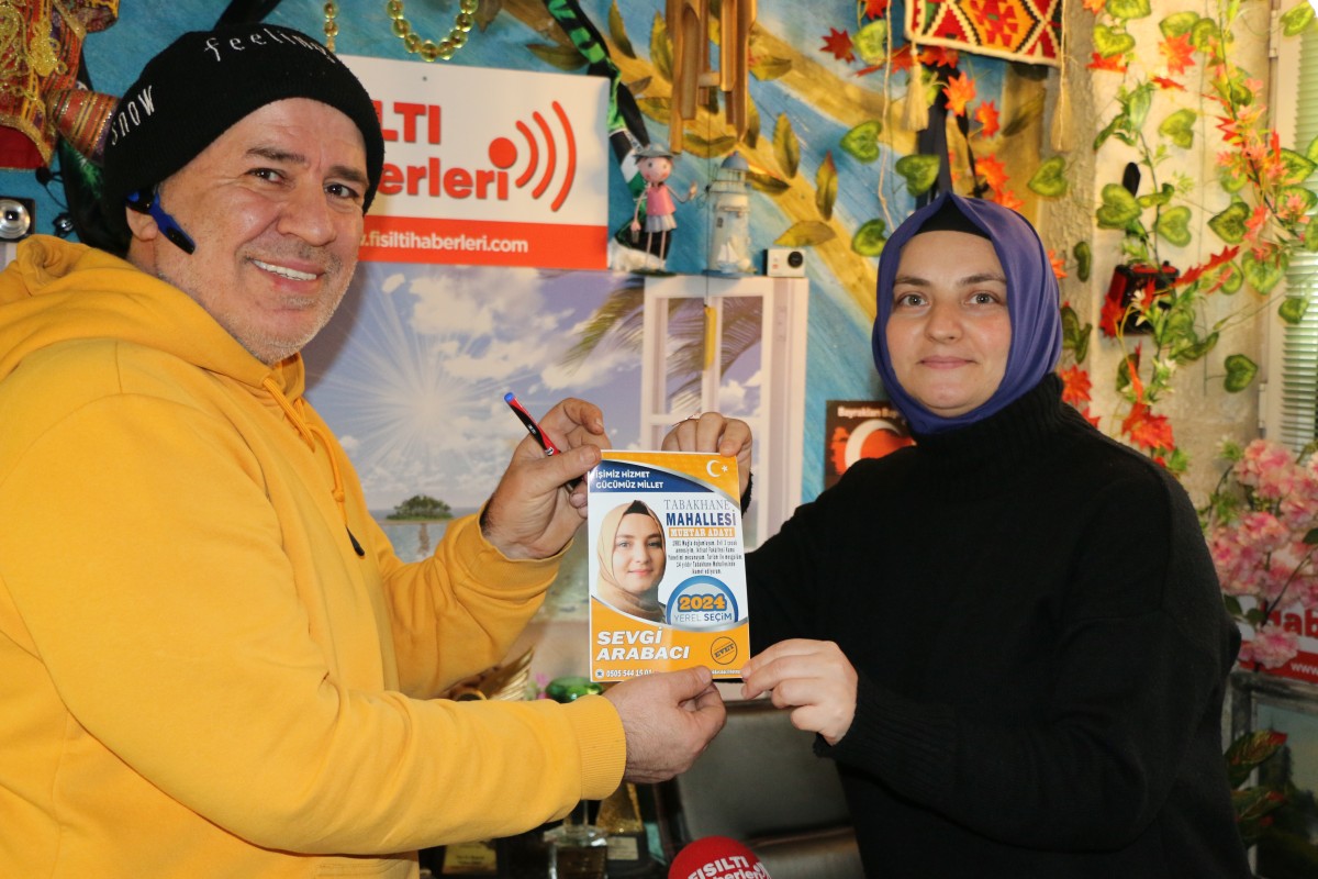 Sakarya İli Erenler İlçesine Bağlı, Tabakhane Mahallesi Muhtar Adayı Sevgi Arabacı 'İşimiz Hizmet Gücümüz Millet'