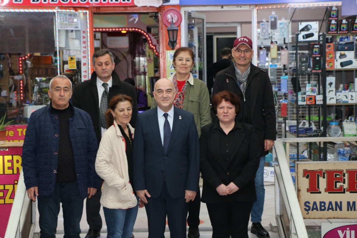 Zafer Partisi SBB Belediye Başkan Adayı Dr. Cihan Kolip 14 Mart Tıp Bayramında SASÇED Yönetimine Nezaket Ziyareti