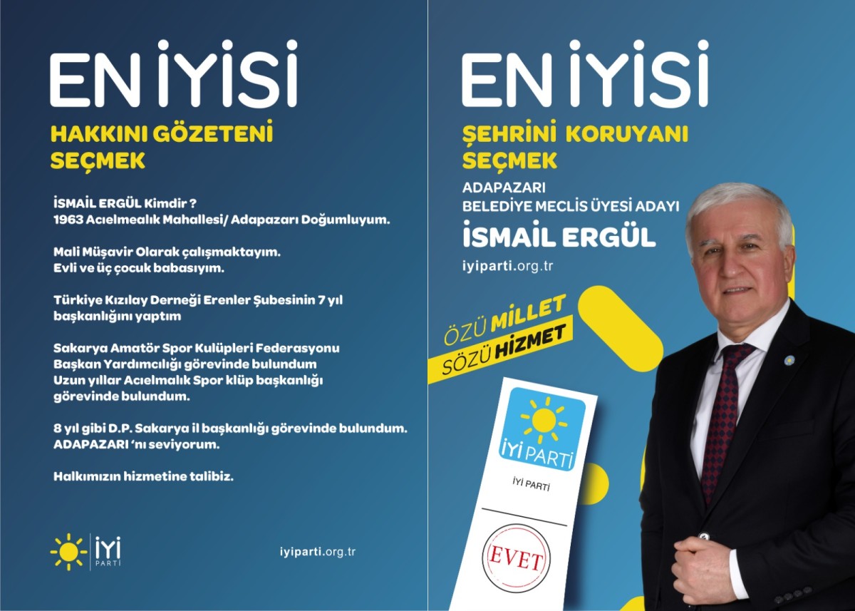 Eski Demokrat Pati İl Başkanı İsmail Ergül İstifa Ederek , İyi Parti'ye Geçti, İsmail Ergül Kimdir ?