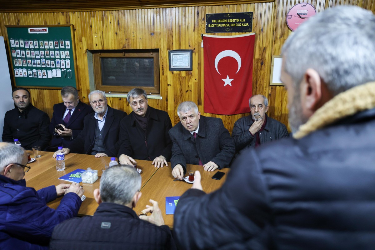 Sakarya Büyükşehir Belediye Başkan Adayı Yusuf Alemdar Erenler Dilmen Mahallesinde