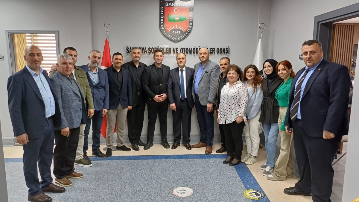 Sakarya Şoförler ve Otomobilciler Esnaf Odası'nda geleneksel bayramlaşma