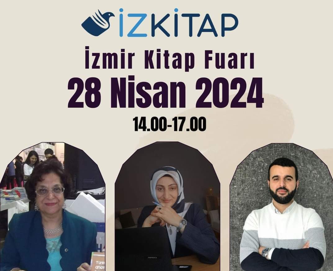 İZKİTAP  İzmir Kitap Fuarı 19-28 2024 Türkiye Yazarlar Birliği İzmir Standında Sizlerle