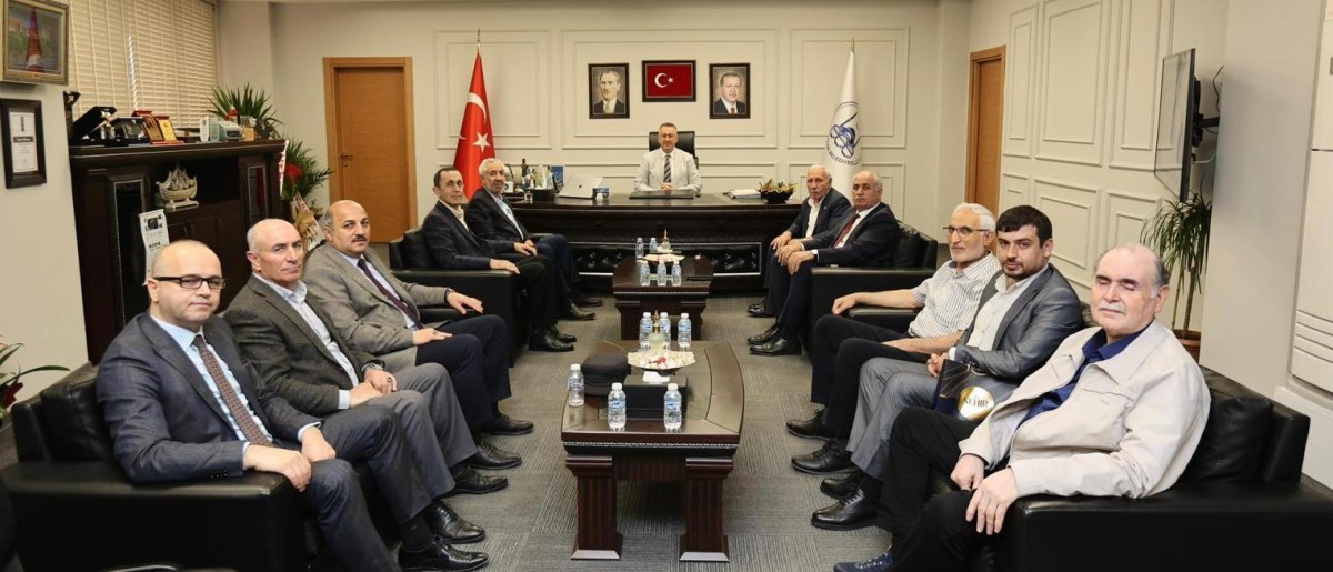 Başkan Gürsel Baltacı KAİDER Yönetim Kurulu ile Başkan Mutlu Işıksu'yu Ziyaret etti.