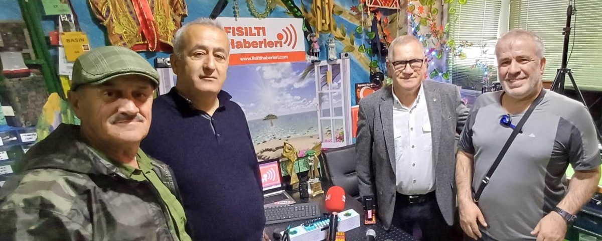 Siyasetçi Emekli Mali Müşavir Suat ÇOKLUK Fısıltı Haberleri stüdyolarında... 