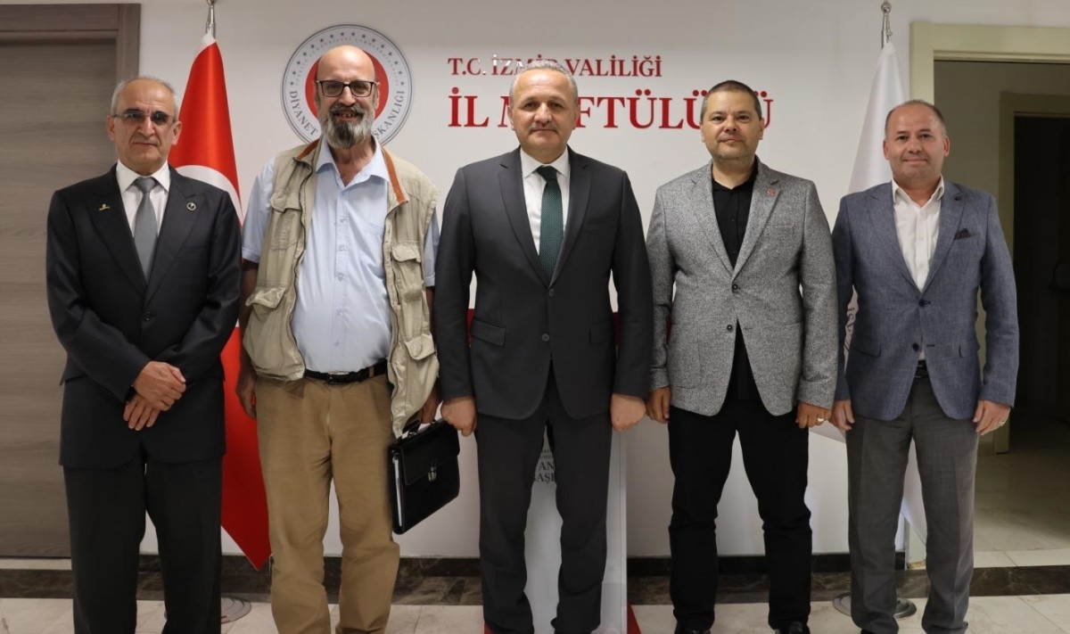 AKSAÇLILAR’DAN İZMİR İL MÜFTÜSÜNE ZİYARET