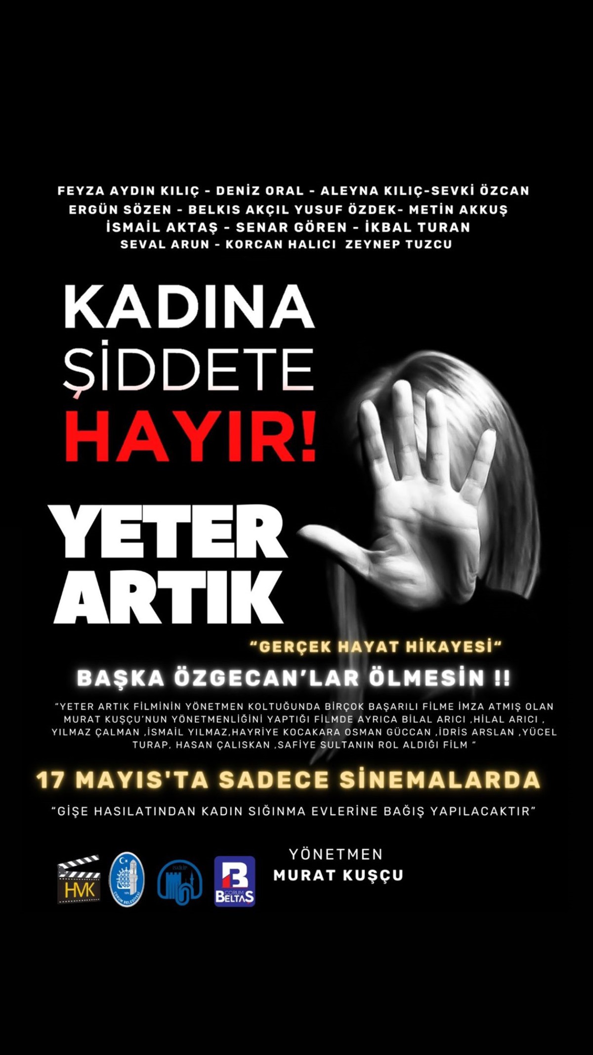 O“Yeter Artık” vizyona hazır.  YUNCUSUZ AFİŞ ÇIKTI