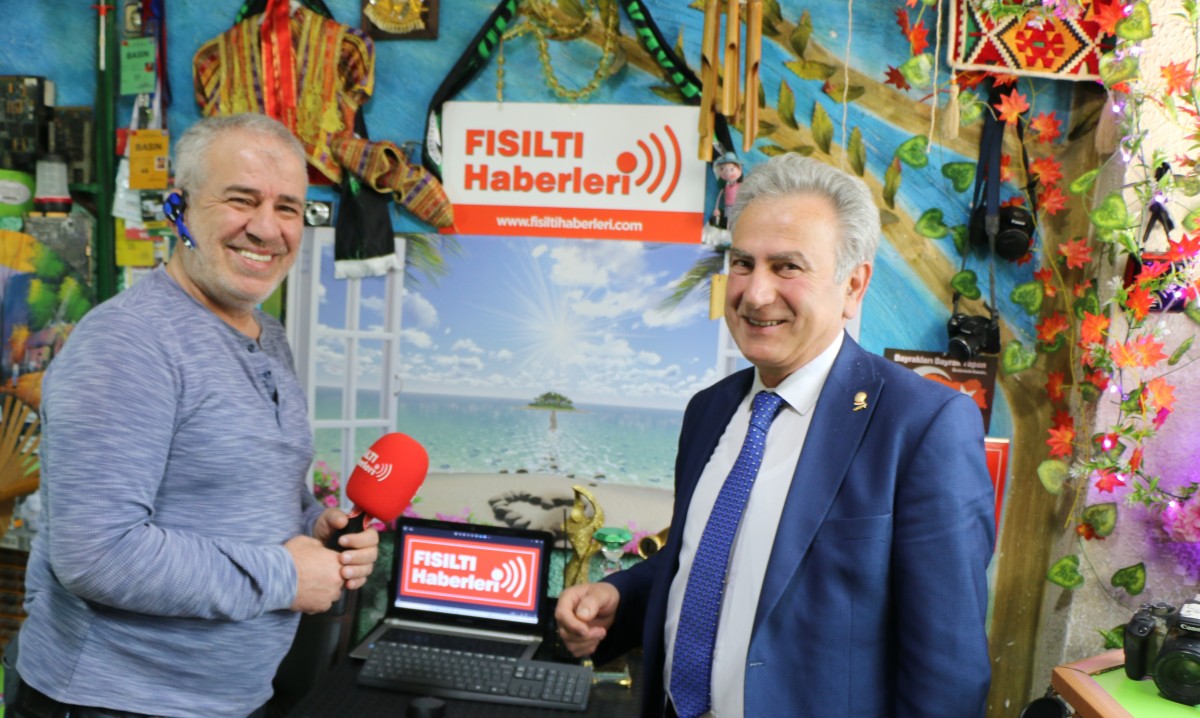 Vatan Ve Hürriyet Derneği Genel Başkanı Yaşar Dursun Fısıltı Haberleri Genel Yayın Yönetmeni Sabahattin Birinci 'yi Ziyaret Etti. 