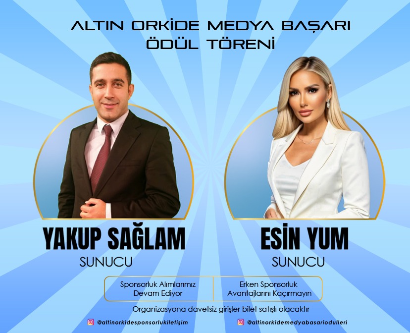 Altın Orkide Medya Başarı ödül töreni merak ile bekleniyor!