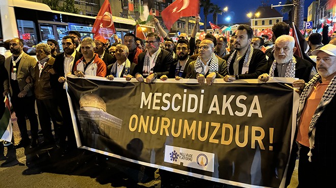 İzmir, Gazze İçin Yürüdü