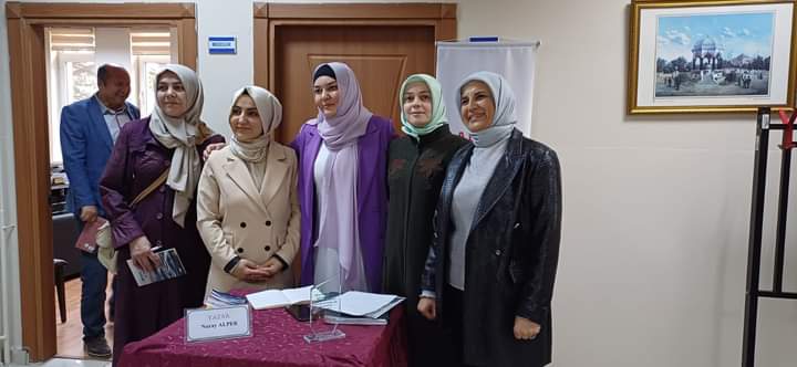 ADALI KADIN YAZARLAR,  YAZAR NURAY ALPER'İ AĞIRLADILAR