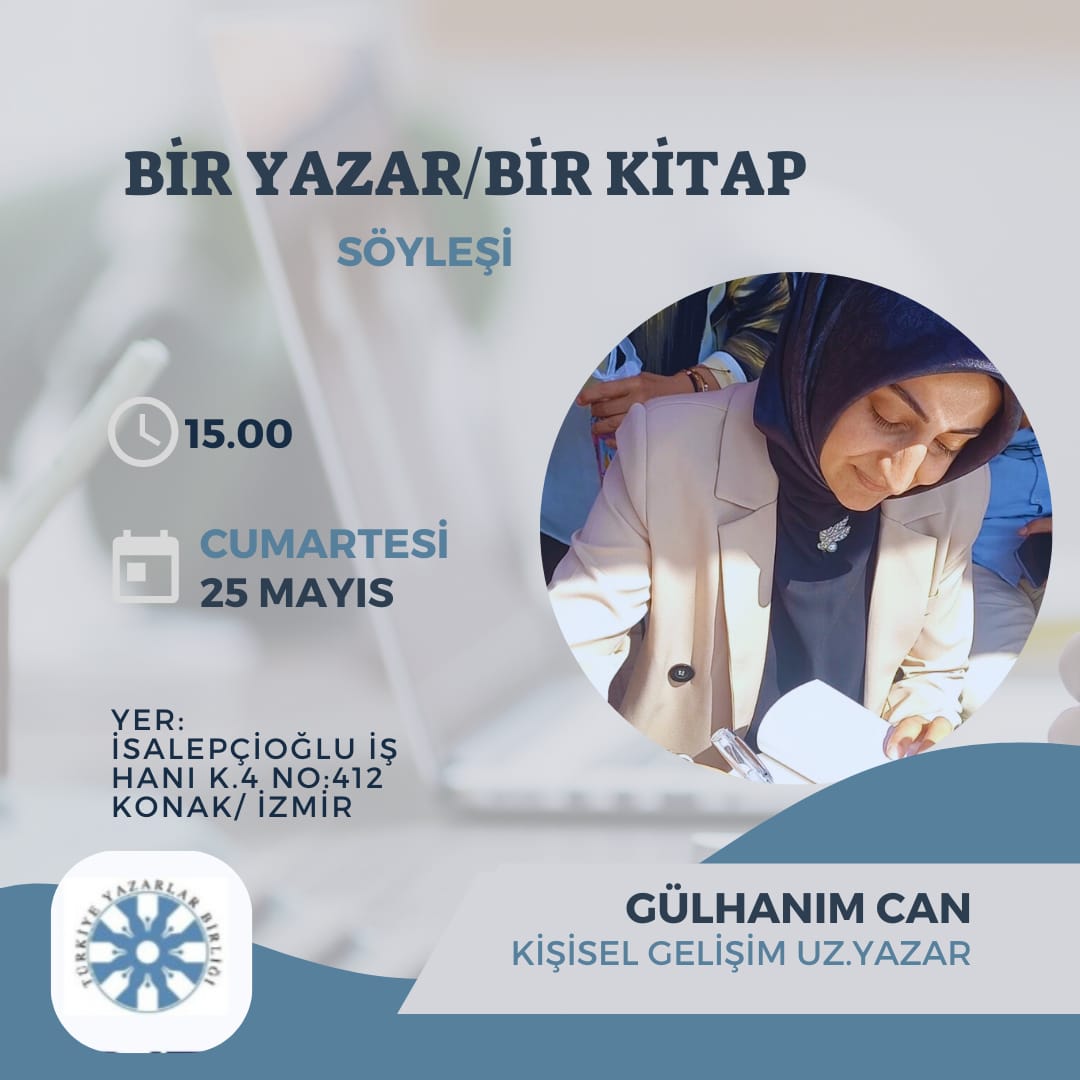 İzmir Yazarlar Birliği'den tüm dostlara davet