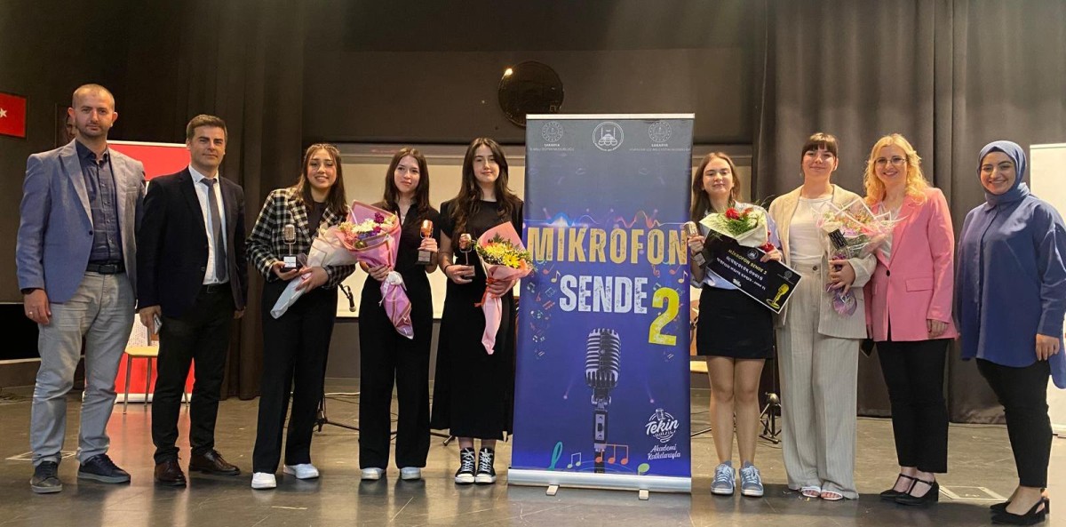 “MİKROFON SENDE 2” SES YARIŞMASI FİNAL VE ÖDÜL TÖRENİ BÜYÜK BİR COŞKUYLA GERÇEKLEŞTİRİLDİ