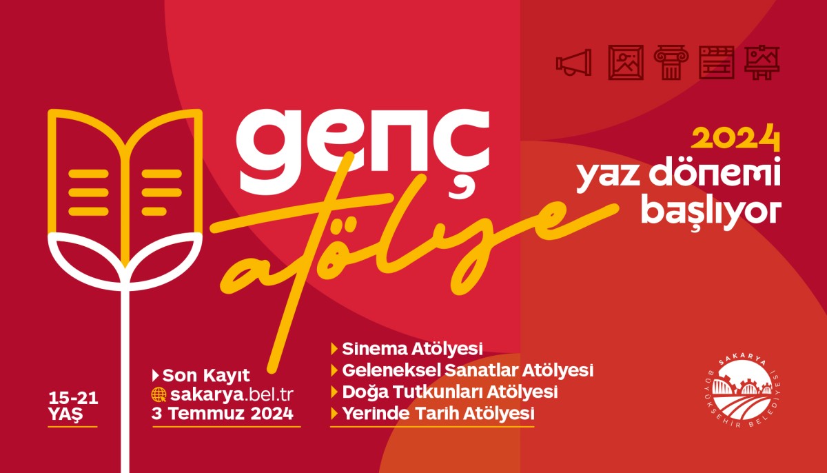 Kayıtlar 3 Temmuz’da sona erecek  Gençlerin atölyesinde yaz dönemi başlıyor