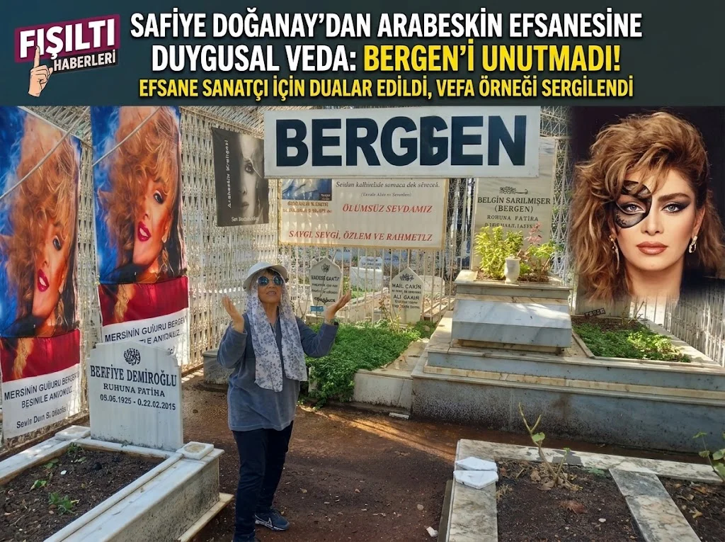 Safiye Doğanay’dan Mersin’de Vefa Ziyareti: Bergen’in Kabrini Unutmadı