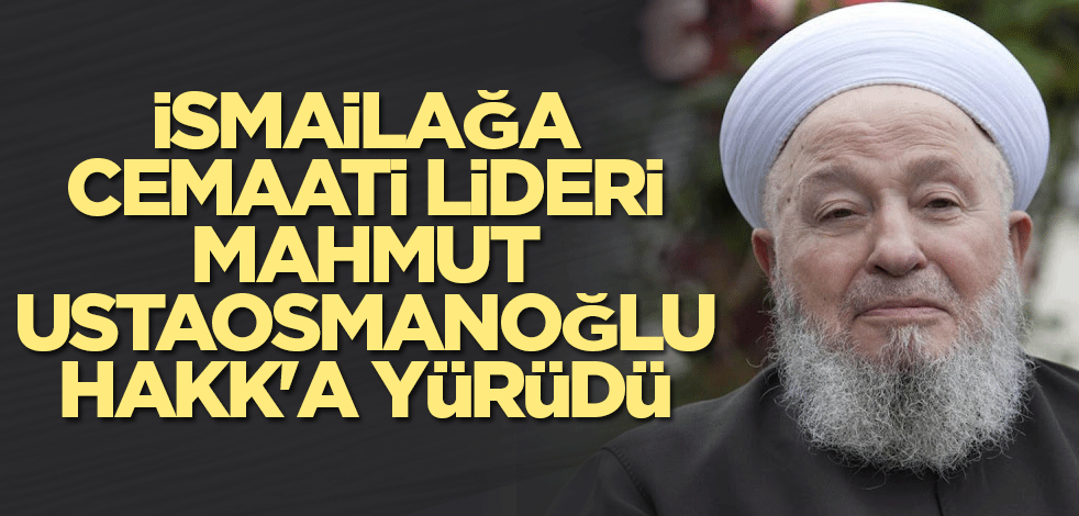 Mahmut Ustaosmanoğlu hayatını kaybetti