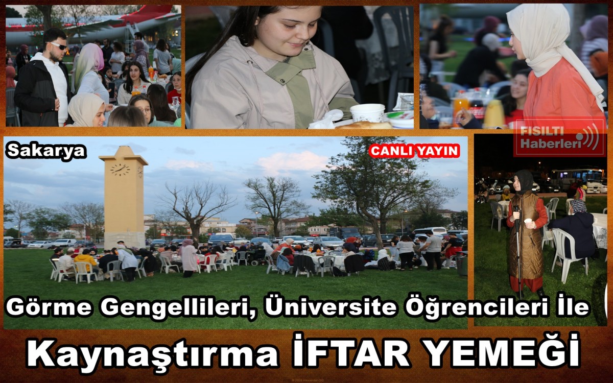 Sakarya'da Kaynaştırma İftar Yemeği