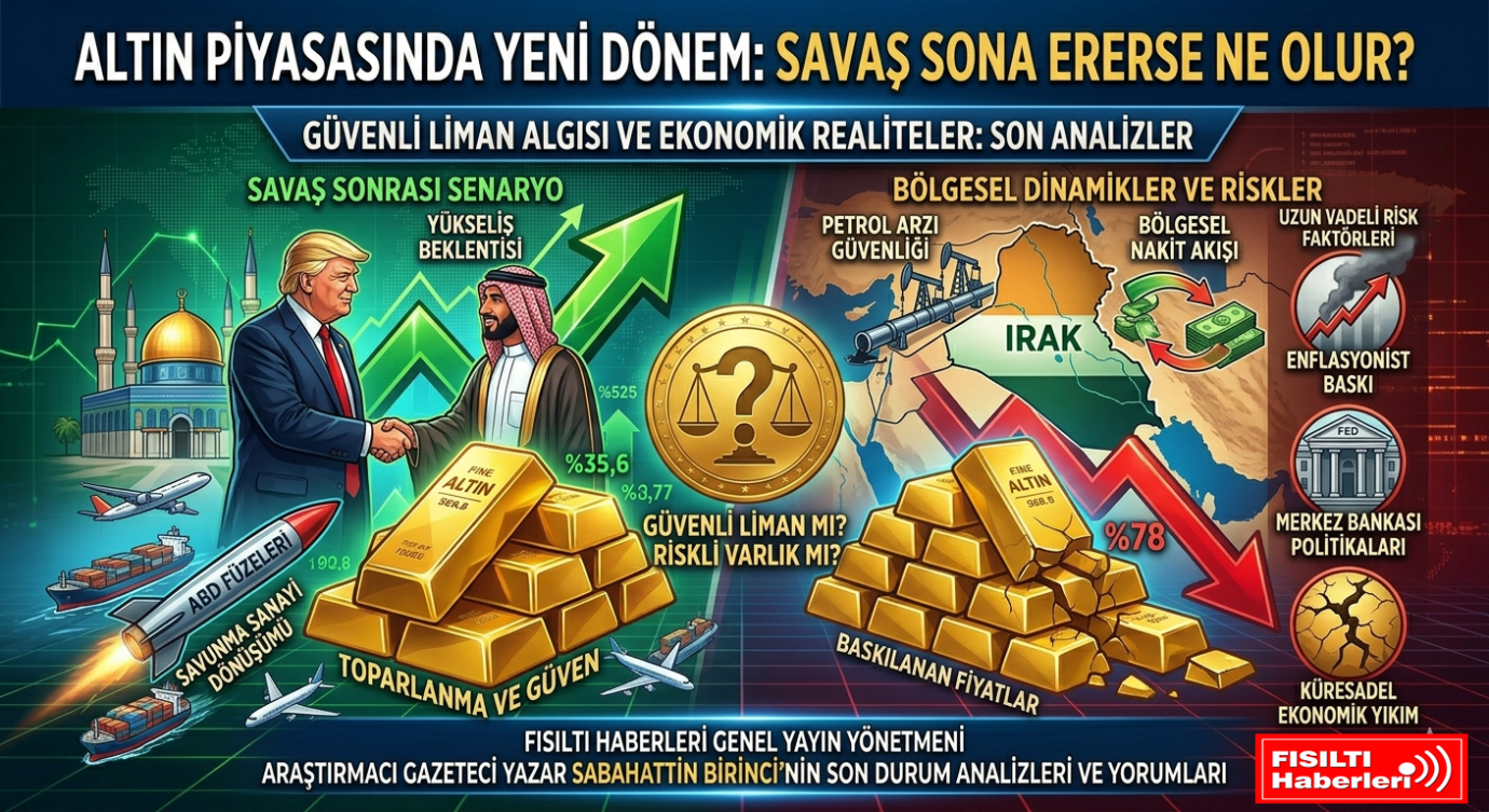 Altın Piyasasında Irak Depremi: Trump Rüzgarı Yerini Jeopolitik Fırtınaya mı Bıraktı?