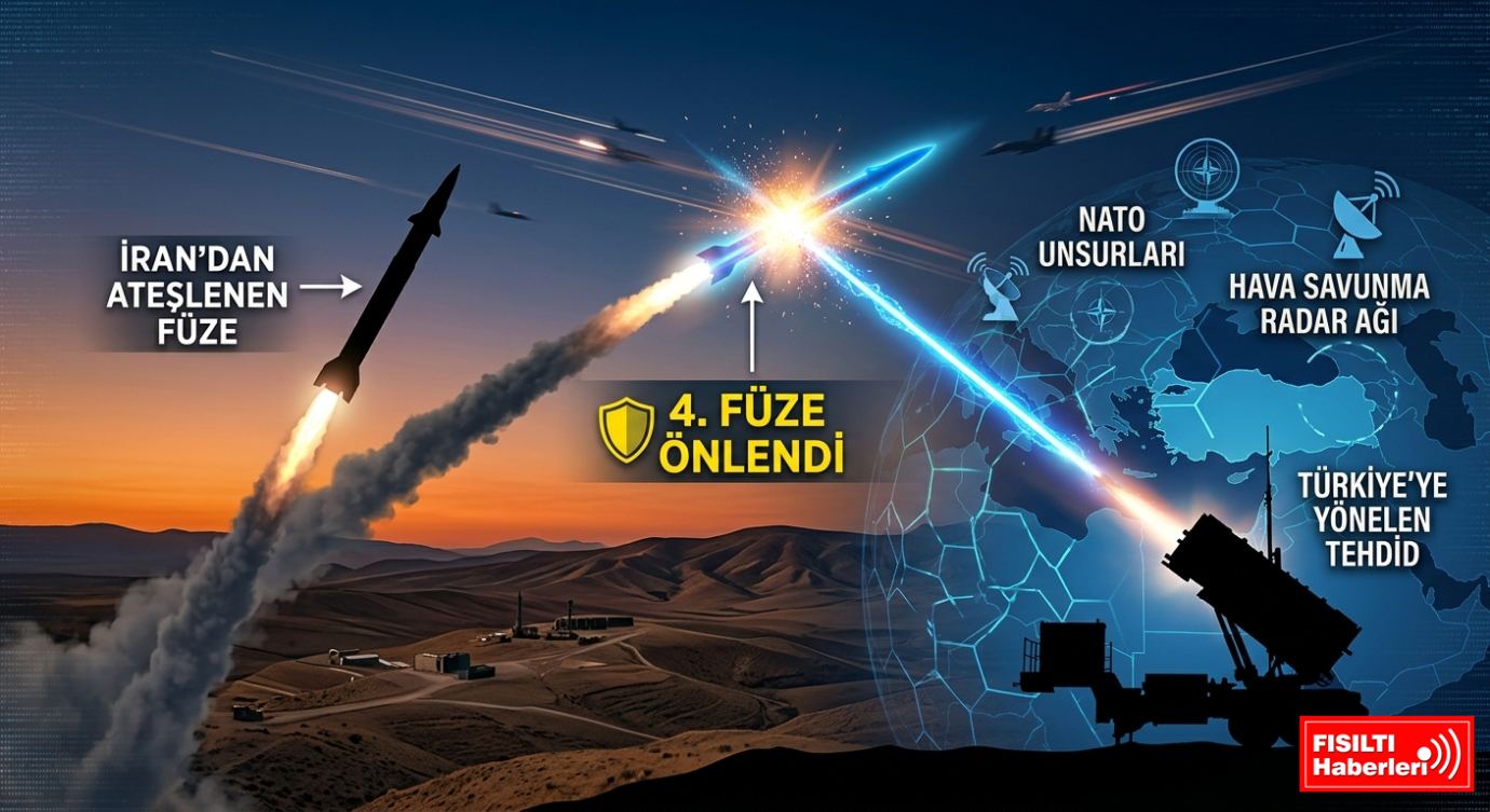 FLAŞ... MSB DUYURDU: İRAN'DAN FIRLATILAN 4. FÜZE İMHA EDİLDİ!