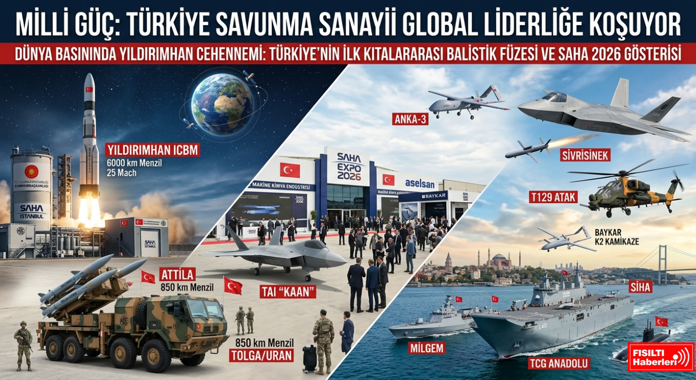 SON DAKİKA: TÜRKİYE'DEN DÜNYAYI SARSAN HAMLE! YILDIRIMHAN SAHNEYE ÇIKTI