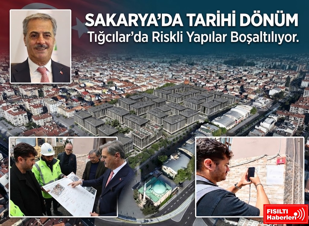 SAKARYA’DA TARİHİ DÖNÜM NOKTASI: Tığcılar’da Kentsel Dönüşüm Başlıyor!