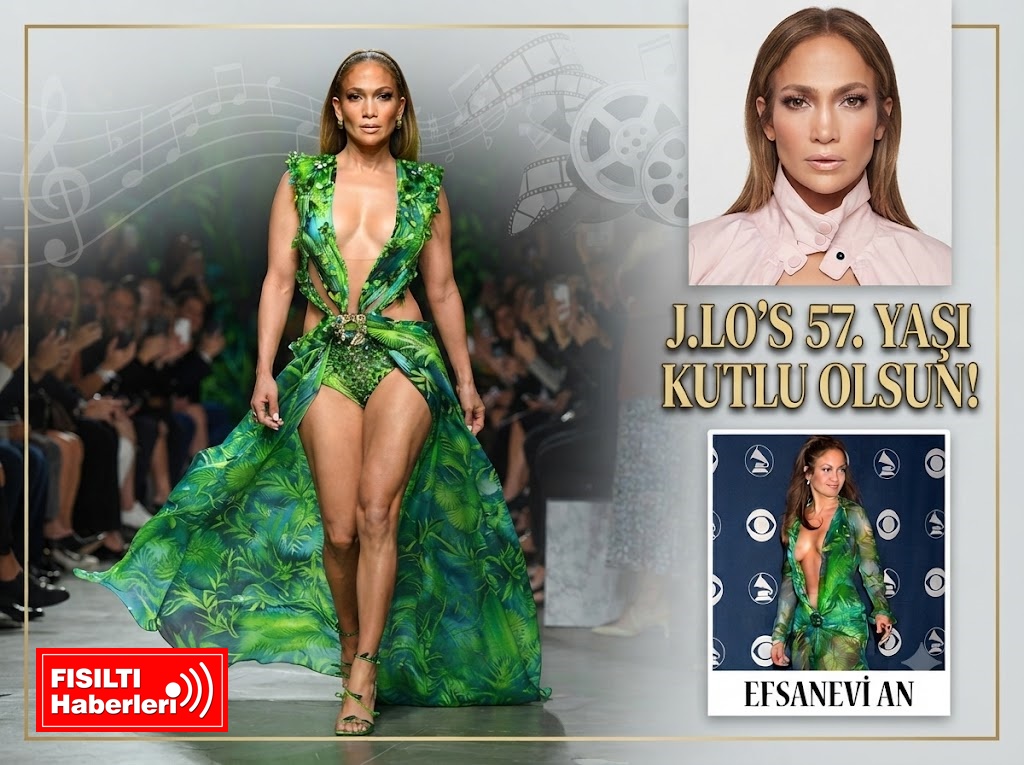 DÜNYA YILDIZI JENNIFER LOPEZ 57 YAŞINDA: ZAMANA MEYDAN OKUYAN BİR EFSANENİN HİKAYESİ