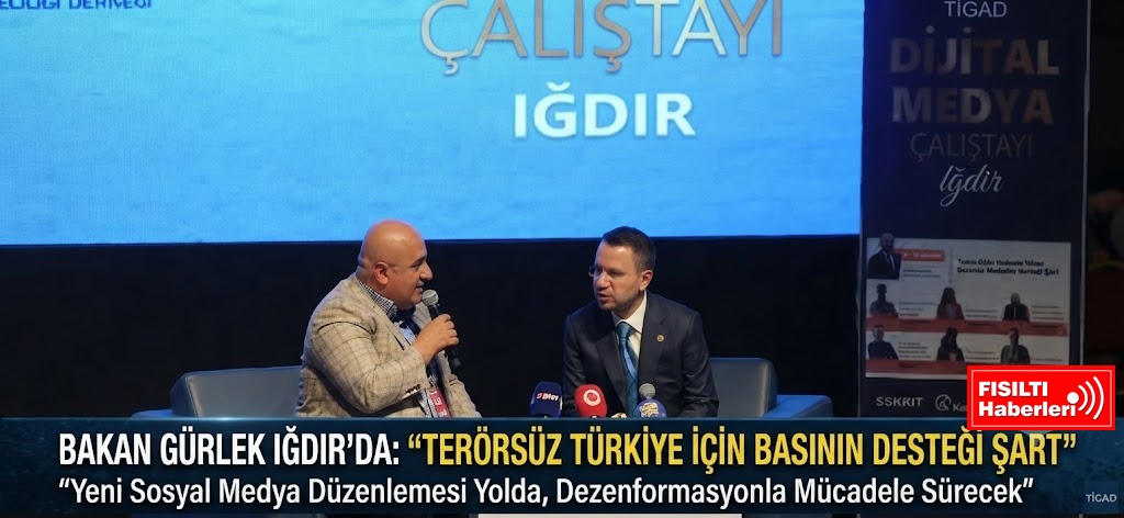 Adalet Bakanı Akın Gürlek Iğdır'da TİGAD Çalıştayına Katıldı: Terörsüz Türkiye ve Sosyal Medya Düzenlemesi Mesajı