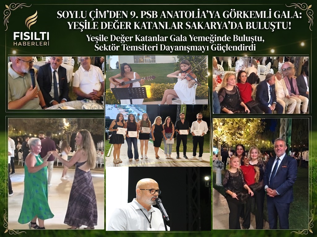 Soylu Çim’den 9. PSB Anatolia’ya Görkemli Gala: Yeşile Değer Katanlar Sakarya’da Buluştu!