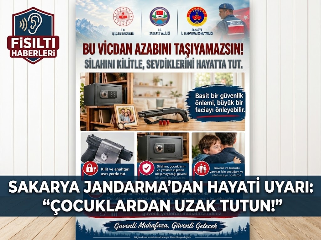 SİLAHINI KİLİTLE, SEVDİKLERİNİ HAYATTA TUT!