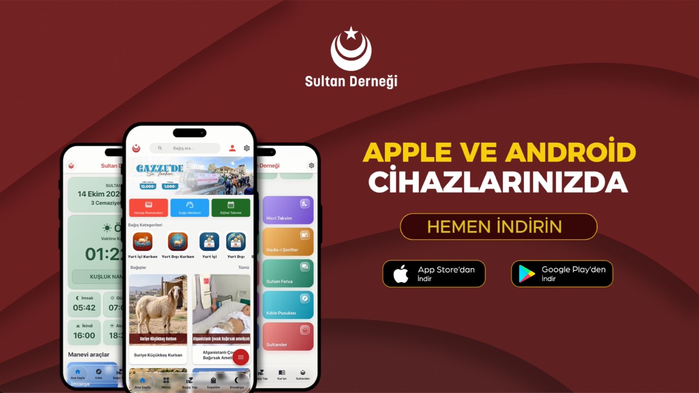 İyilik Artık Bir Dokunuş Uzağınızda: Sultan Derneği Mobil Uygulamasını Yeniledi!